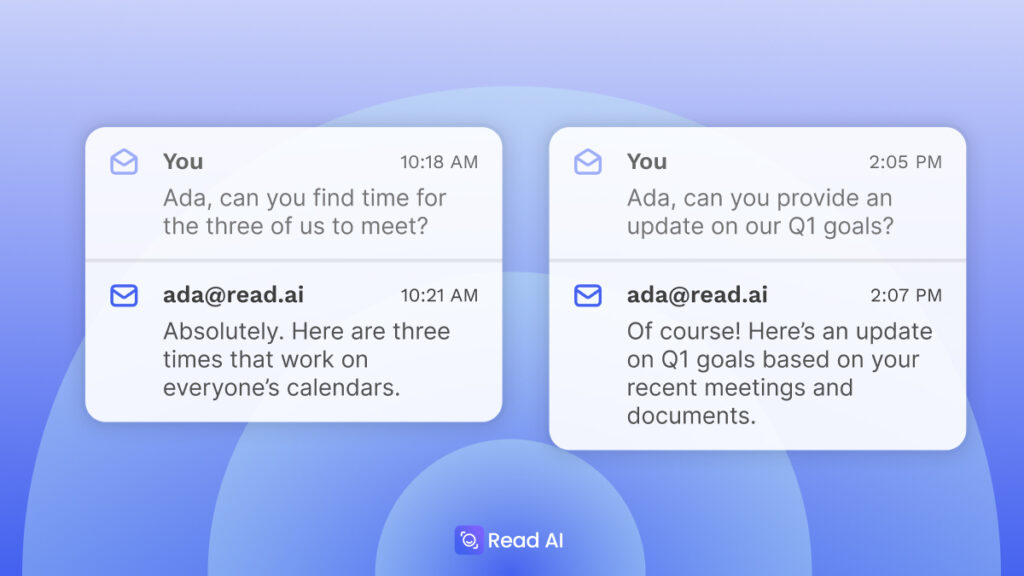 Read AI launches email-based “digital twin” to help schedule and answer