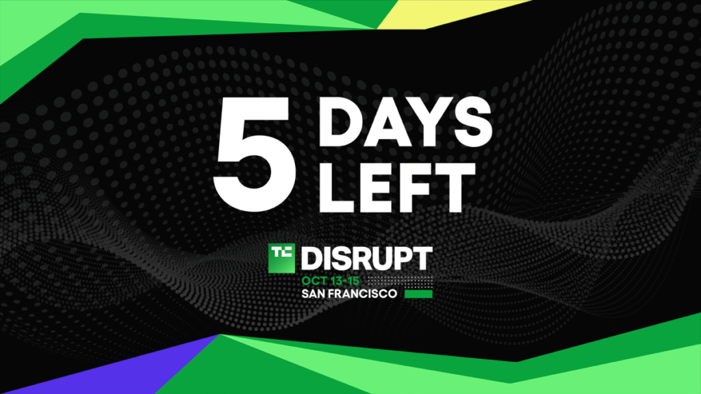 Get up to $500 off Disrupt 2026 tickets this week