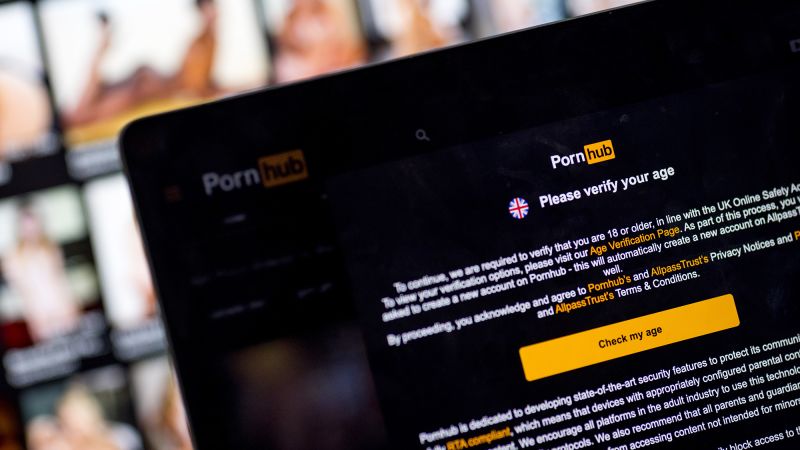 Pornhub blocks access to new UK users due to age verification restrictions
