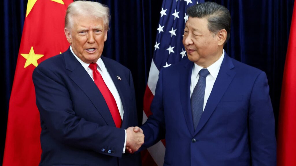 The White House announces that President Trump will meet with President Xi Jinping in China in May