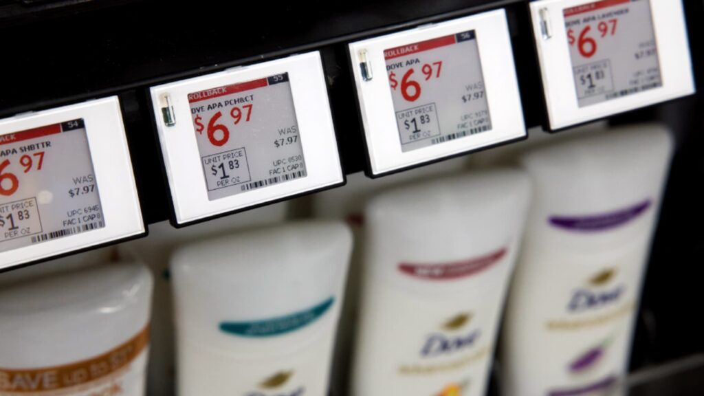 Walmart’s digital price tags will be introduced to all U.S. stores by the end of 2026