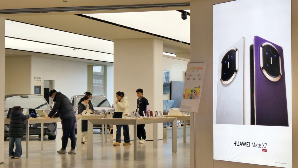 Huawei’s cloud computing revenue fell in 2025 as China’s AI lagged behind US rivals