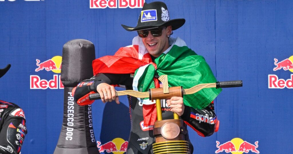 Marco Bezzecchi wins USA MotoGP, extending perfect start to season | Motorsports News