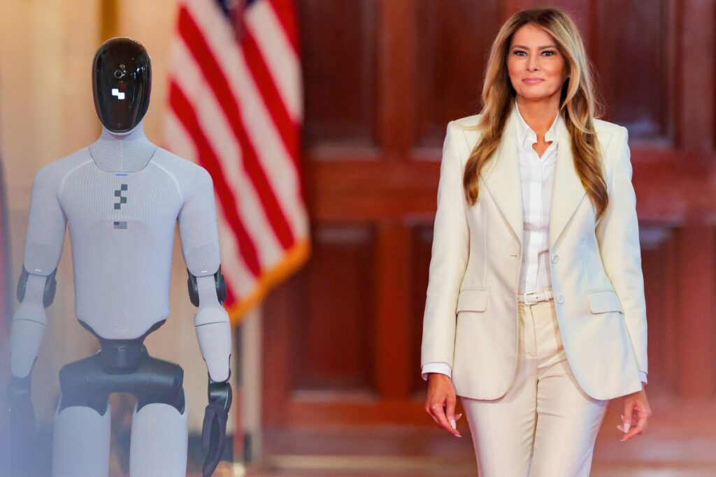 Melania Trump wants robots to homeschool her children