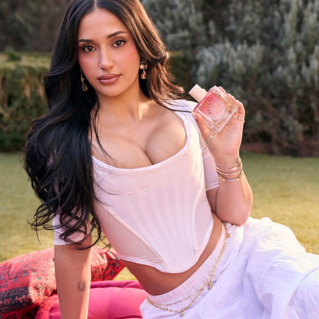 Love Island’s Leah Kateb creates Pomegranate Princess perfume