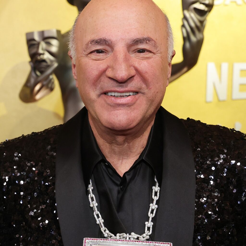 Kevin O’Leary wears 101 carat diamond necklace