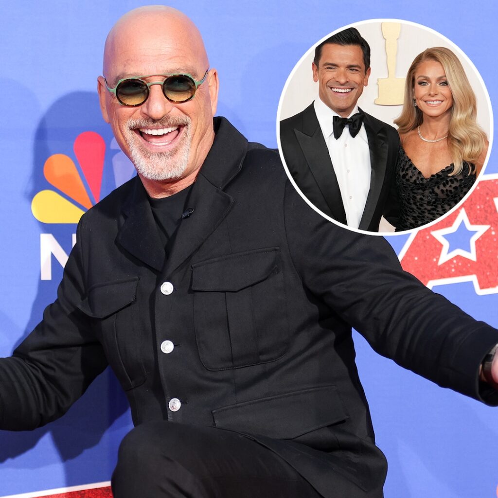 Howie Mandel talks about Kelly Ripa and Mark Consuelos’ age comments