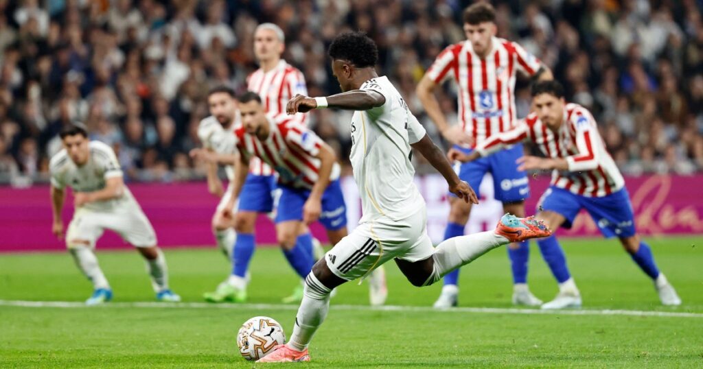 Vinicius scores twice as Real Madrid beat Atlético 3-2 in a thrilling derby | Soccer News
