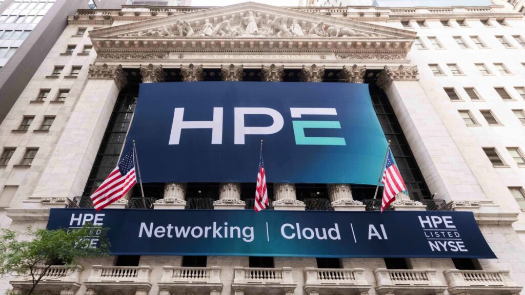 HPE soars 15% after earnings, on track for record high pace