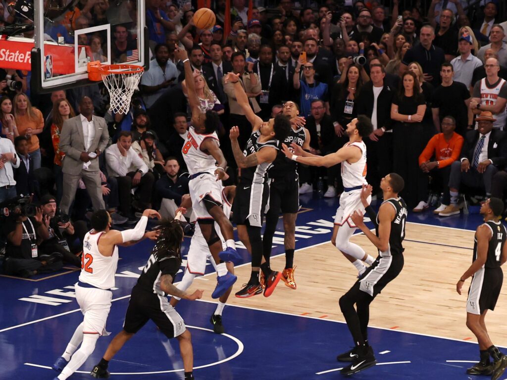 Knicks are one win away from NBA title after record-breaking comeback against Spurs | Basketball News