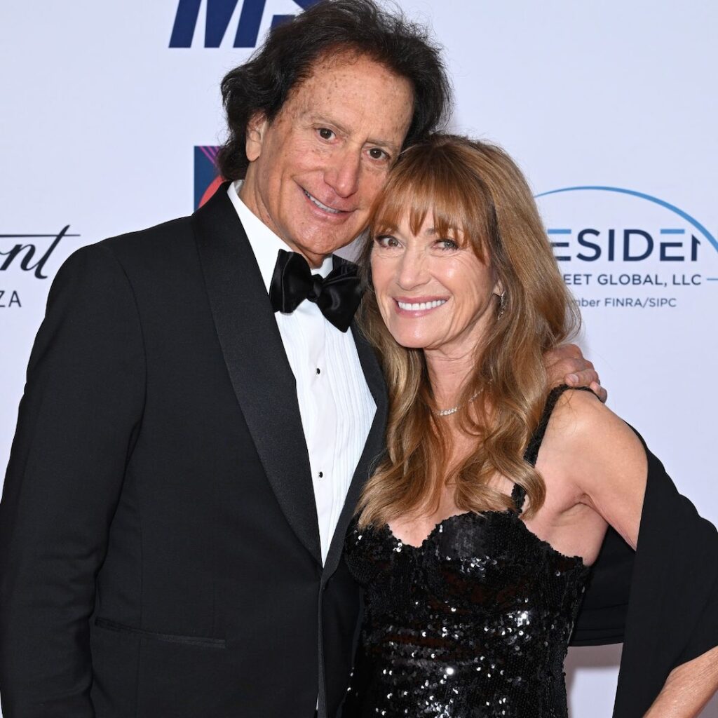 Jane Seymour and John Zambetti are engaged after three years of dating