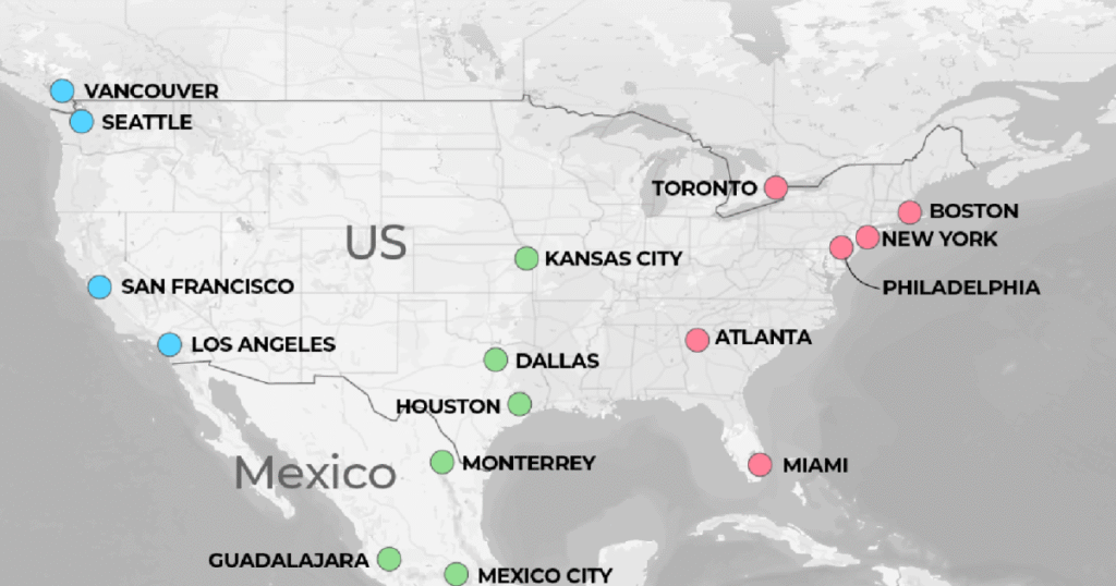 2026 FIFA World Cup explained with maps and charts | 2026 World Cup