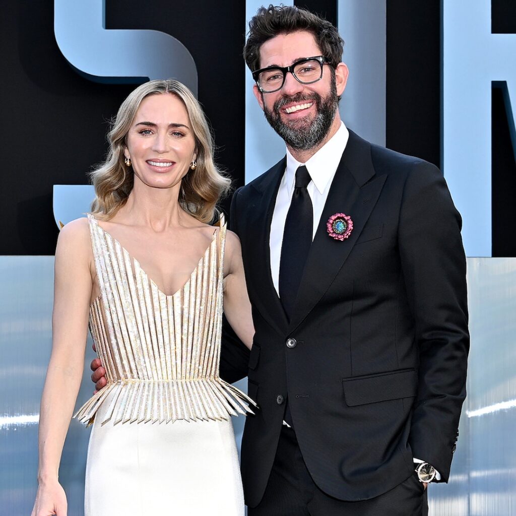 Which Emily Blunt movies have she and John Krasinski’s kids seen?
