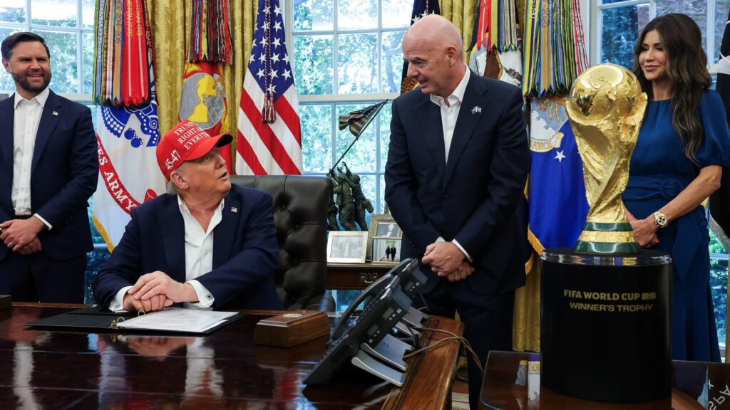 President Trump’s financial disclosure reveals close ties between FIFA and Infantino