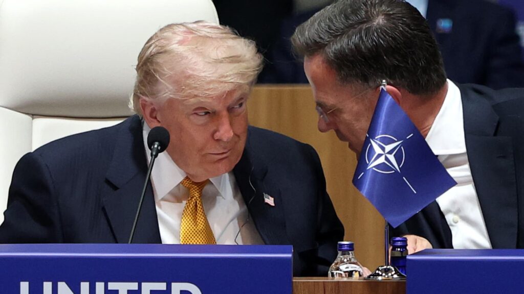 NATO’s Rutte praised by President Trump but frowned upon in Europe
