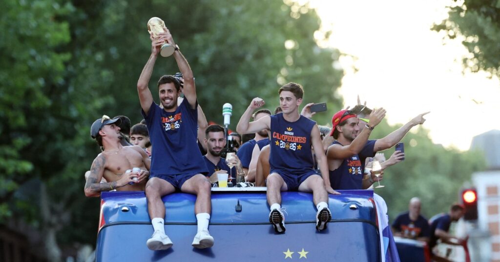World Cup champions Spain return to royal welcome, parade through Madrid | 2026 World Cup