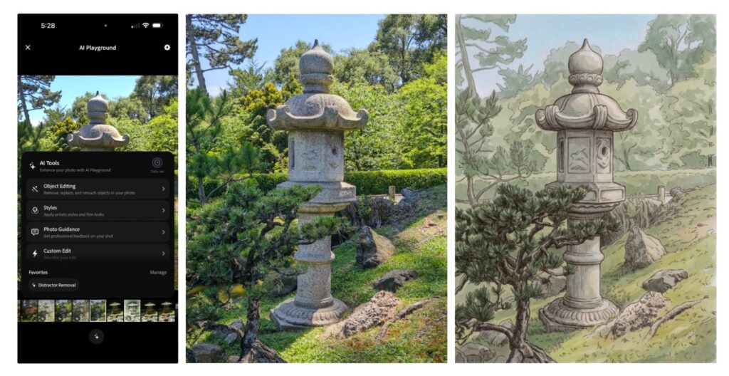 New feature in Adobe Camera app uses AI to critique photos