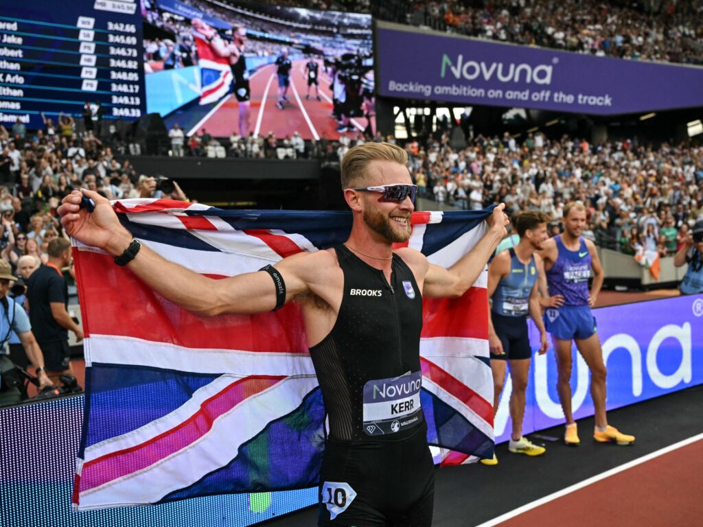 Britain’s Josh Kerr breaks long-standing world mile record in London | Athletics