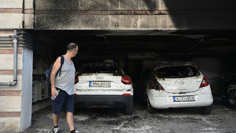 One person killed, several injured after incendiary bomb thrown into Greek ruling party member’s house