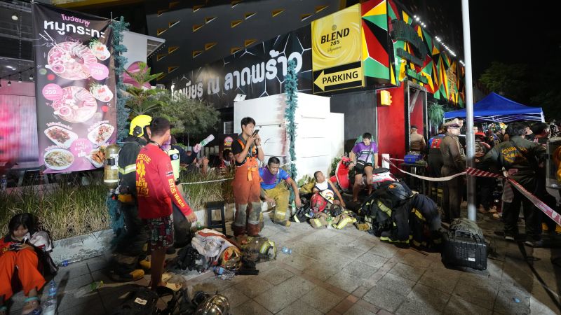 Bangkok: Pub fire kills at least 27 people