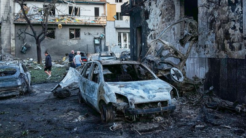 Kiev announces Russia launches largest ballistic missile attack in Ukraine war