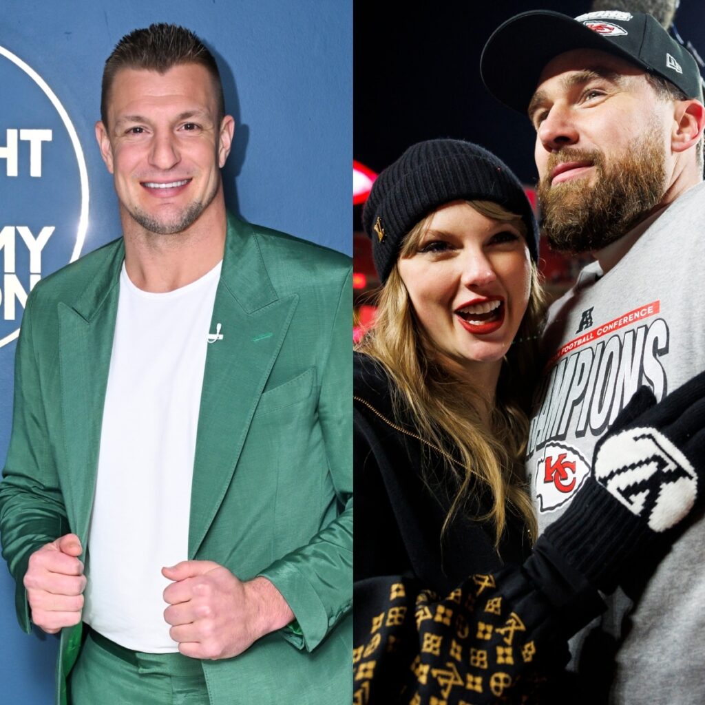 Rob Gronkowski talks about Taylor Swift and Travis Kelce’s wedding