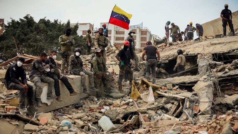Deadly earthquake deepens uncertainty over Venezuela’s future after Maduro
