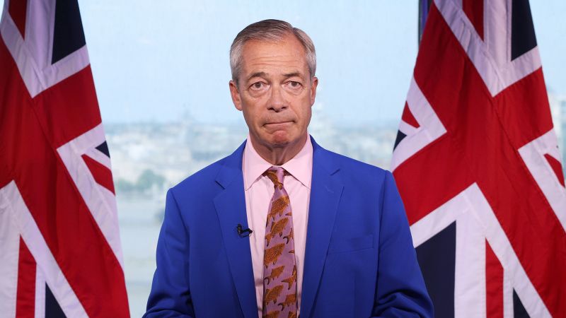 Nigel Farage resigns from UK parliament amid donation controversy, seeks re-election