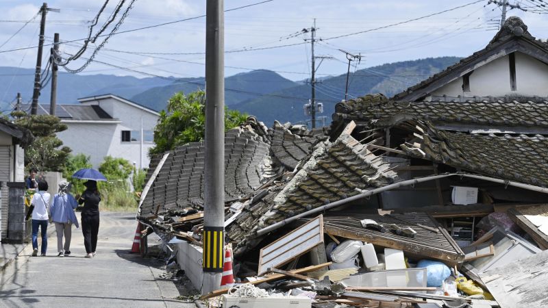 Why does Japan have so many large earthquakes compared to any other country in the world?